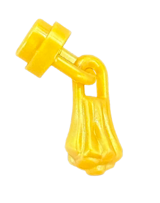 Chain with Tassel, Part# 25375 Part LEGO® Pearl Gold