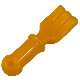 Friends Accessories Cutlery Fork Part #93082i Part LEGO® Bright Light Orange