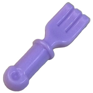 Friends Accessories Cutlery Fork Part #93082i Part LEGO® Lavender