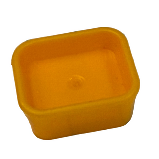 Friends Accessories Dish Rectangular Part #93082c Part LEGO® Bright Light Orange