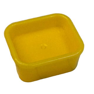 Friends Accessories Dish Rectangular Part #93082c Part LEGO® Yellow
