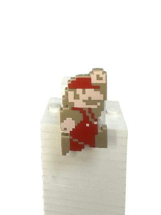 Mario, Pixelated (6326919), mar0036 Minifigure United Brick Co®   