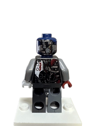 Ultron MK1 - Dark Blue Head, sh0924 Minifigure United Brick Co®   