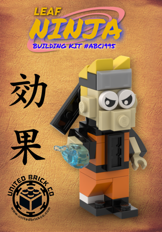 Leaf Ninja Building Kit #ABC1995 ABC Building Kit Atlanta Brick Co   
