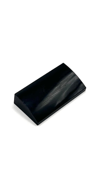 Slope, Curved 2 x 4 x 2/3 with Bottom Tubes, Part# 88930 Part LEGO® Black