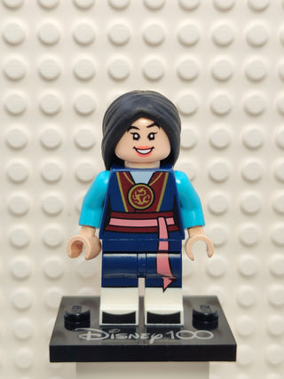 Mulan, Disney 100, coldis100-9 Minifigure LEGO® Minifigure only, no stand or accessories  