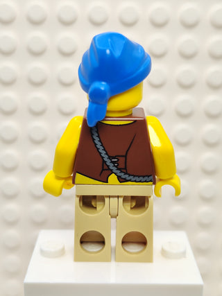 Pirate Vest and Anchor Tattoo Tan Legs, pi093 Minifigure LEGO®   