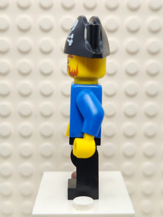 Pirate Blue Jacket Black Leg with Peg Leg, pi146 Minifigure LEGO®   