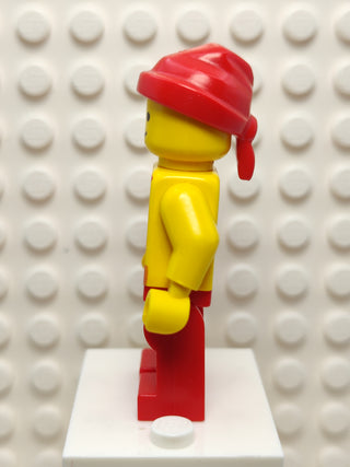 Pirate Red / White Stripes Shirt Red Legs, pi046 Minifigure LEGO®   