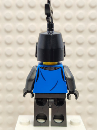 Black Falcon - Male, Pearl Dark Gray Detailed Legs, cas576 Minifigure LEGO®   