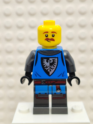 Black Falcon - Male, Pearl Dark Gray Detailed Legs, cas576 Minifigure LEGO®   