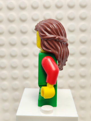 Forest Girl - Red, Long Hair, cas573 Minifigure LEGO®   
