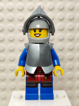 Lion Knight - Female, Flat Silver Armor, cas559 Minifigure LEGO®   