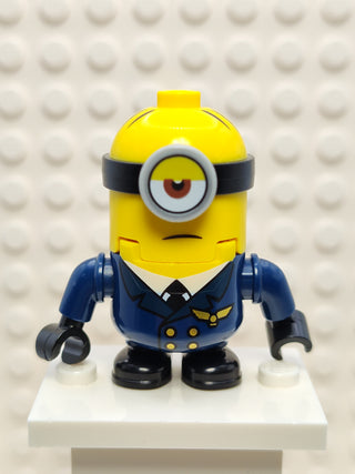 Minion Stuart - Airplane Pilot, mnn014 Minifigure LEGO®   