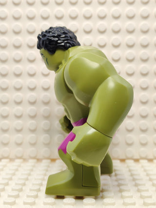 Hulk with Black Hair and Magenta Pants, sh643 Minifigure LEGO®   