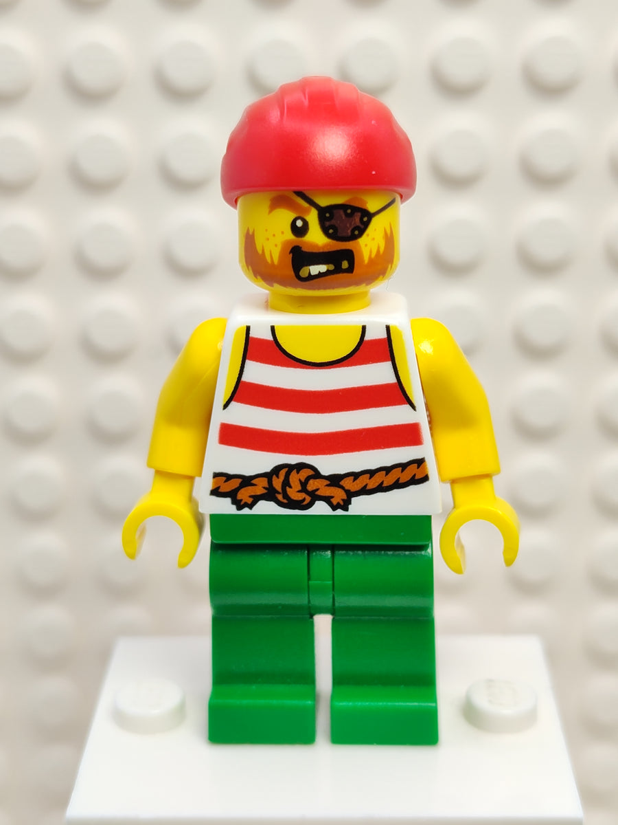 Lego Pirate - Male Red Bandana, pi190