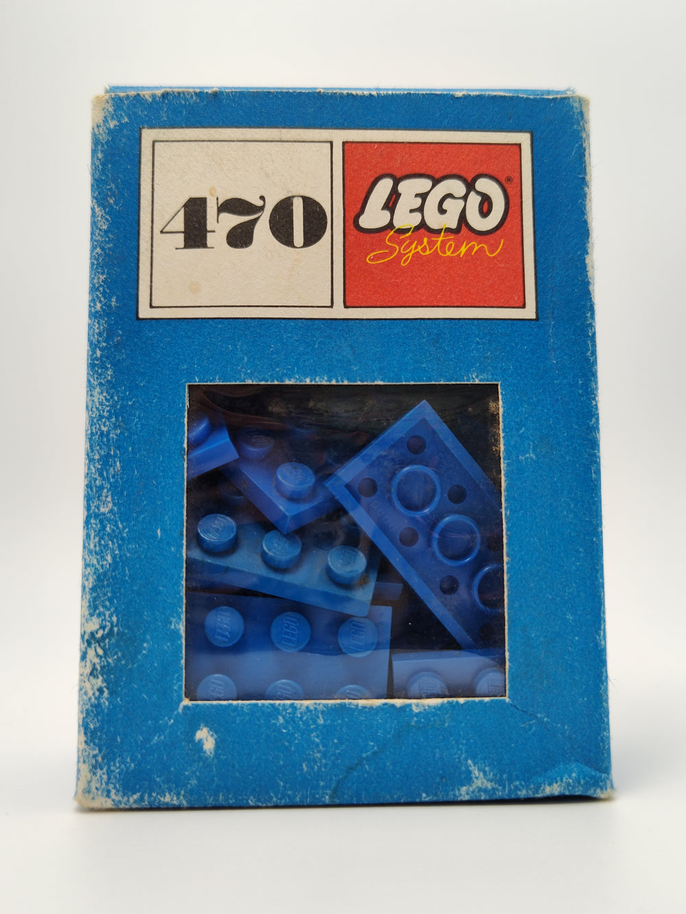 Set 470-1, 1 x 1, 1 x 2, 2 x 2, 2 x 3, 2 x 4 Plates (System) Building Kit LEGO®   