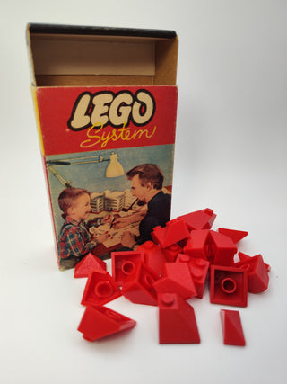 Set 283-1, Sloping Ridge and Valley Bricks Building Kit LEGO®   