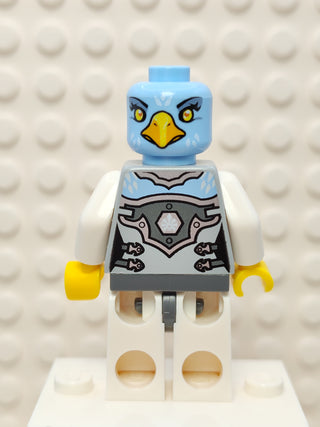 Eris - Silver Outfit and Pearl Gold Light Armor, loc071 Minifigure LEGO®   