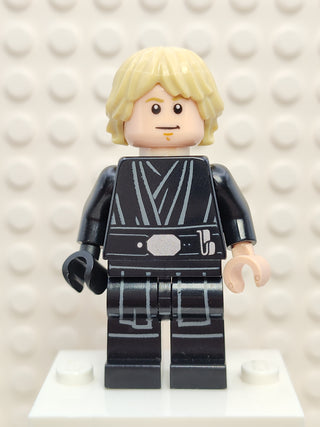 Luke Skywalker, Jedi Master (Black Hood and Cape), sw1191 Minifigure LEGO® With Hair  