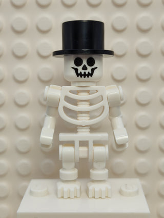 Skeleton - Standard Skull with Top Hat, gen147 Minifigure LEGO®   