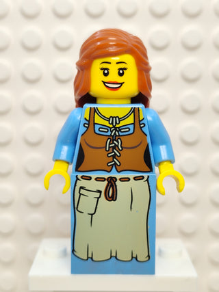 Peasant Maiden, cas490 Minifigure LEGO®   