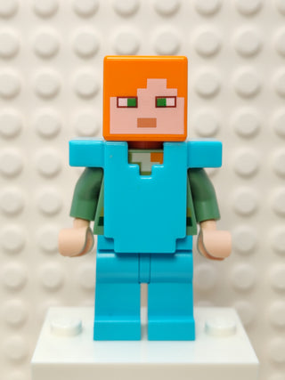 Alex - Medium Azure Legs and Armor, min070 Minifigure LEGO®   