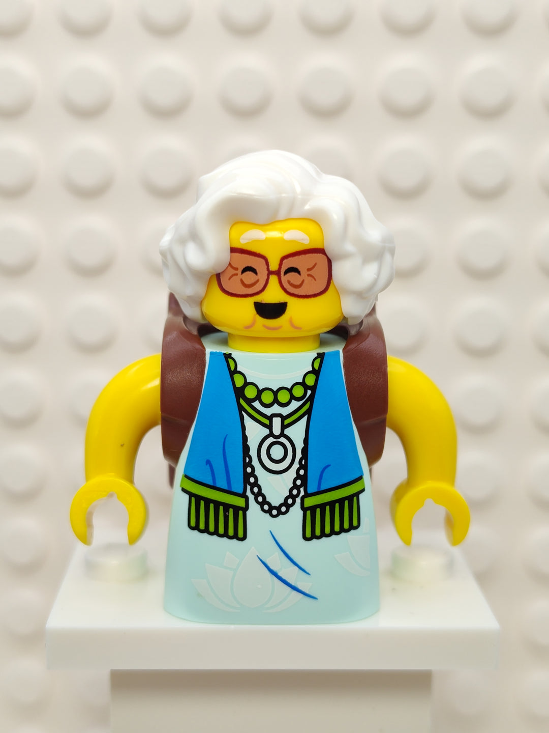 Lego Mrs. Castillo - Reddish Brown Backpack, drm014