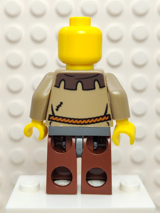 Peasant Male Old, cas409 Minifigure LEGO®   