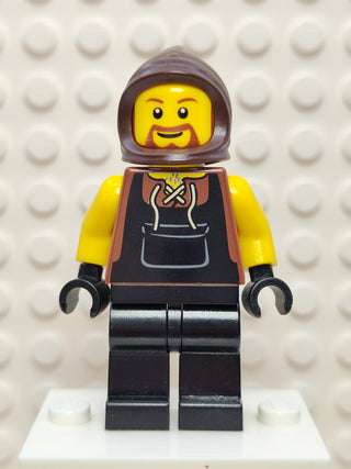 Blacksmith with Brown Beard, cas467 Minifigure LEGO®   