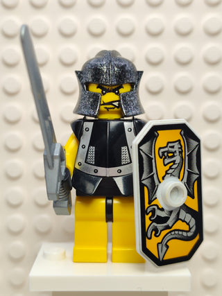 Knights Kingdom II, Dracus, cas298 Minifigure LEGO® With Sword and Shield  