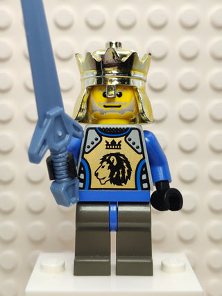 Knights Kingdom II, King Mathias, cas258 Minifigure LEGO® With Sword  