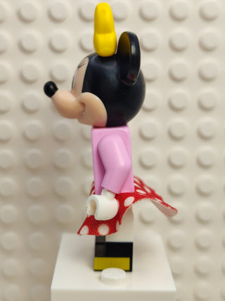 Minnie Mouse - Bright Pink Jacket and Yellow Bow, dis089 Minifigure LEGO®   