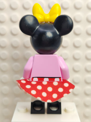 Minnie Mouse - Bright Pink Jacket and Yellow Bow, dis089 Minifigure LEGO®   