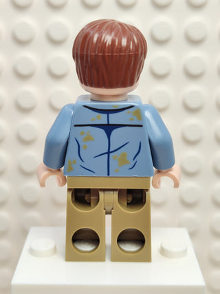 Dr. Alan Grant - Sand Blue Shirt with Dirt Stains, jw111 Minifigure LEGO®   
