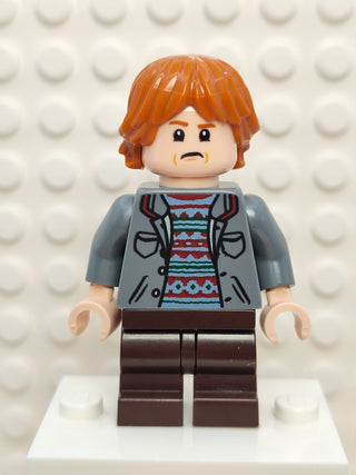 Ron Weasley - Dark Bluish Gray Jacket, hp382 Minifigure LEGO®   