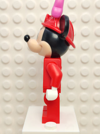 Minnie Mouse - Fire Fighter, dis051 Minifigure LEGO®   