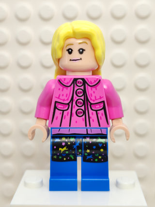 Luna Lovegood - Dark Pink Jacket, hp386 Minifigure LEGO®   