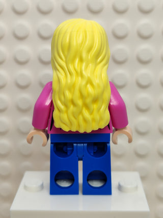 Luna Lovegood - Dark Pink Jacket, hp386 Minifigure LEGO®   