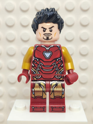 Iron Man - Mark 85 Armor, sh731 Minifigure LEGO® With Hair Only  