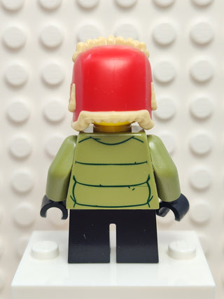 Boy - Olive Green Winter Jacket, hol214 Minifigure LEGO®   