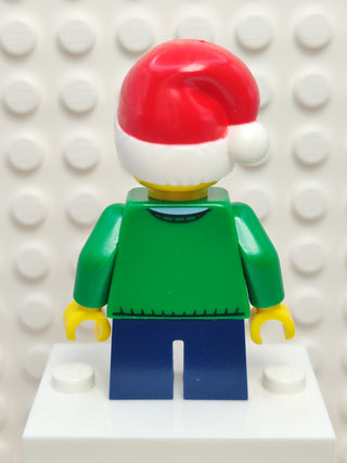 Boy - Green V-Neck Sweater, hol112 Minifigure LEGO®   