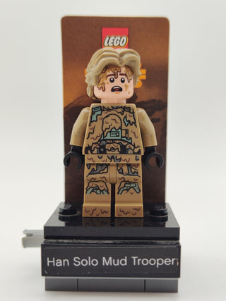 Han Solo, sw0934 Minifigure LEGO® With Stand and Backdrop  