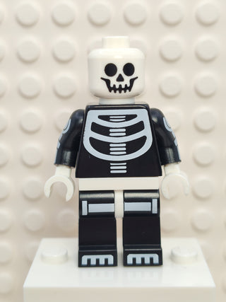 Skeleton Guy - White Head, hol237 Minifigure LEGO® Without Pumpkin Head  