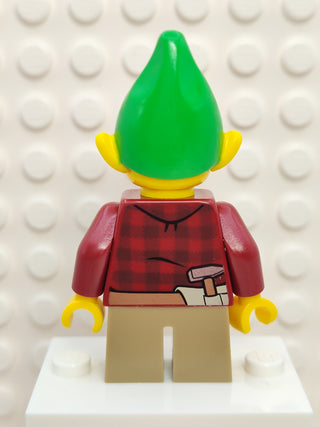 Elf - Dark Red Flannel Shirt, hol050 Minifigure LEGO®   