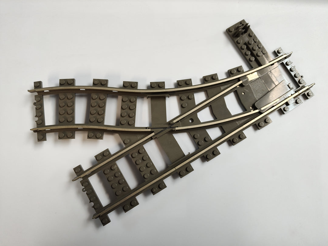 LEGO Black Duplo Train Track Straight 4 x 11