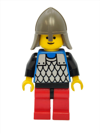 Scale Mail - Blue with Dark Gray Neck-Protector, cas144 Minifigure LEGO®   