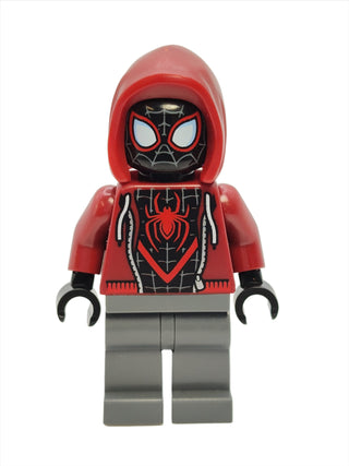 Spider-Man (Miles Morales) - Dark Red Hood, sh0943 Minifigure LEGO®   