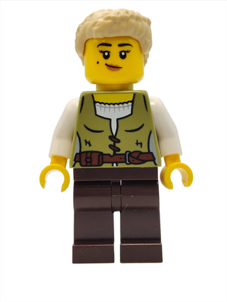 Carpenter - Female, cas582 Minifigure LEGO®   