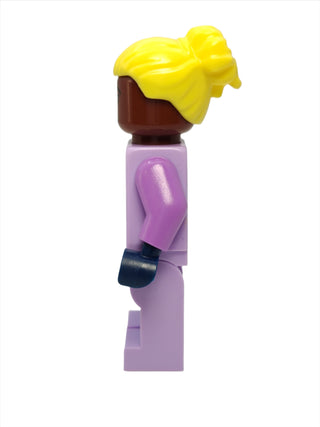 Soccer Goalie - Lavender Uniform and Reddish Brown Skin, soc154 Minifigure LEGO®   